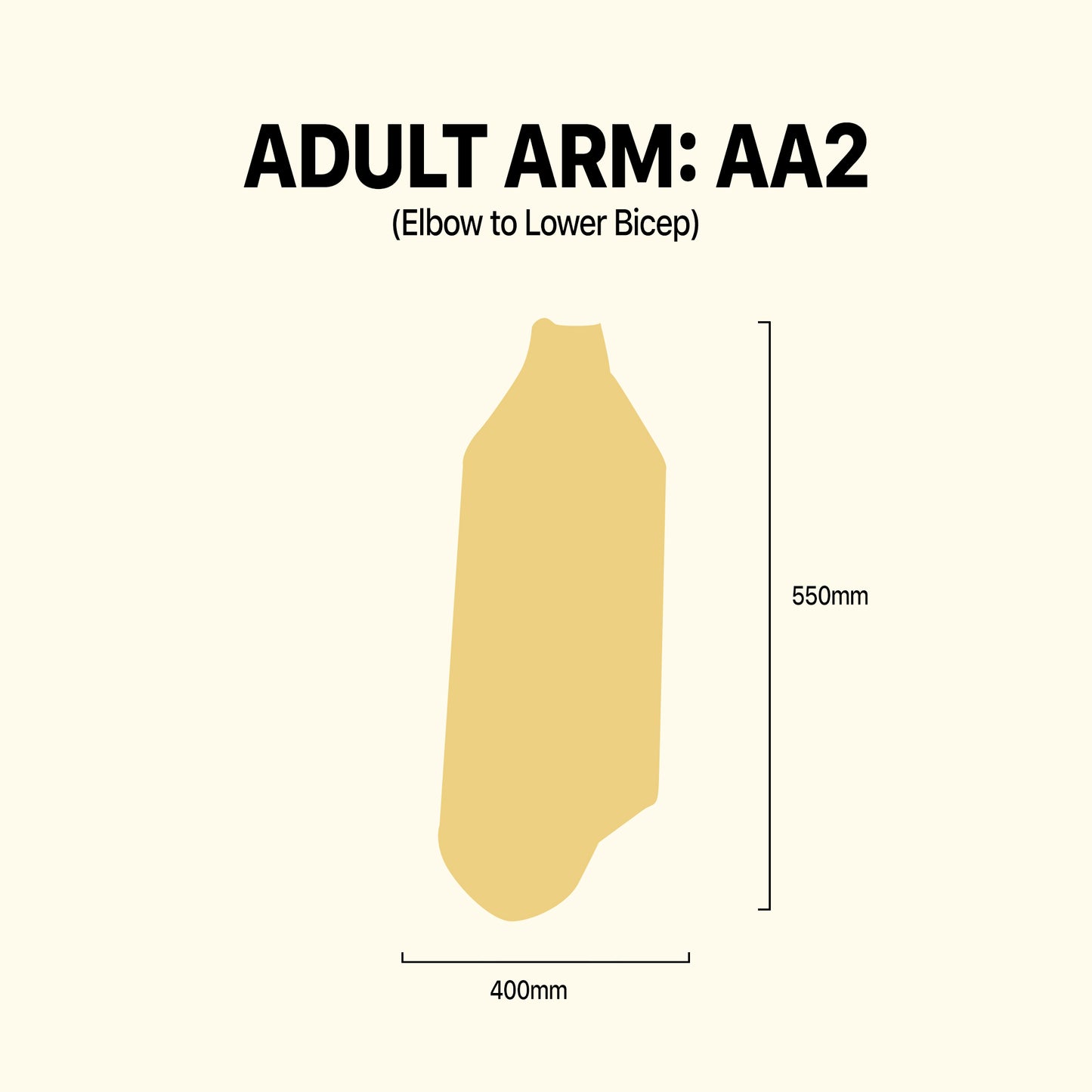 Adult Arm - Size 2