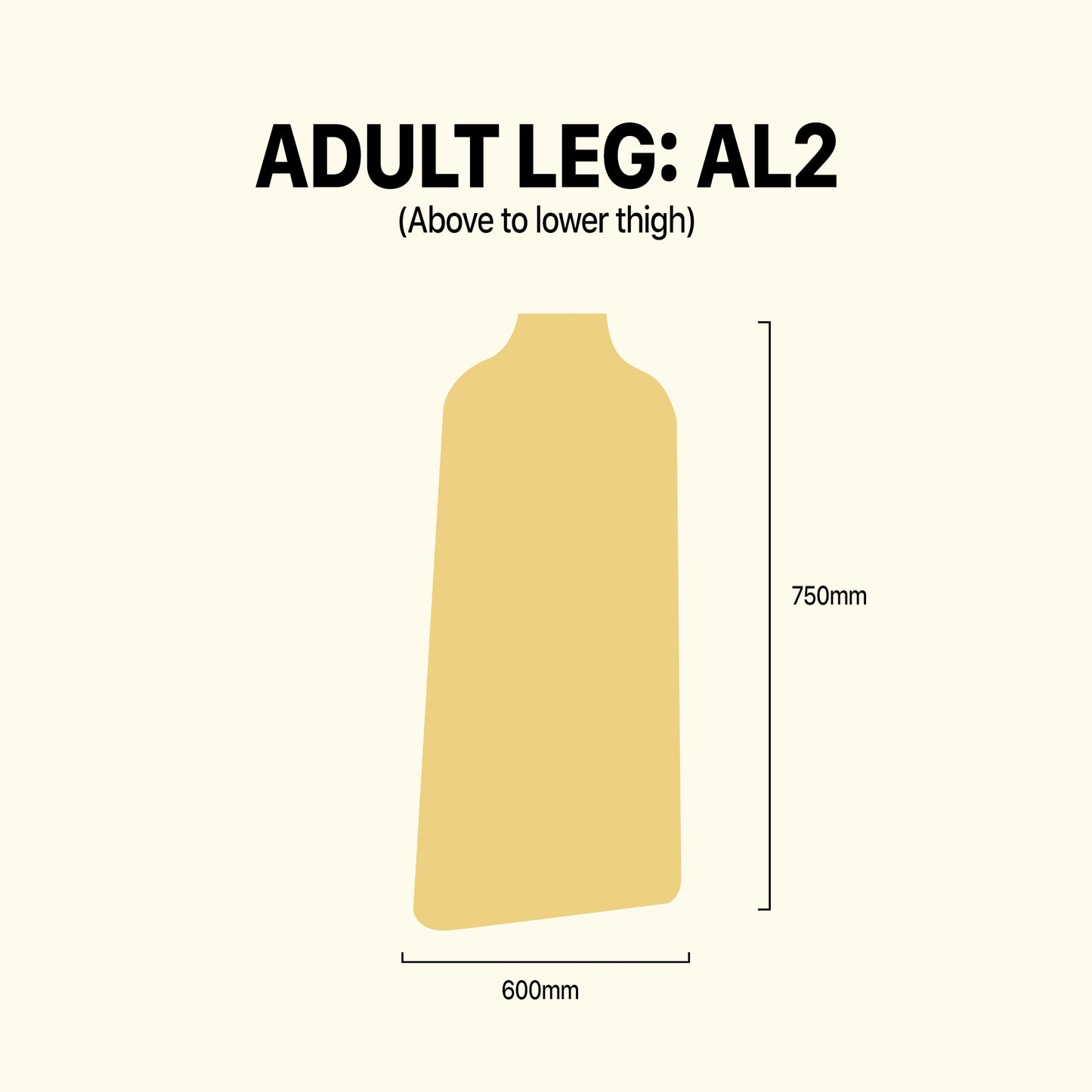 Adult Leg - Size 2