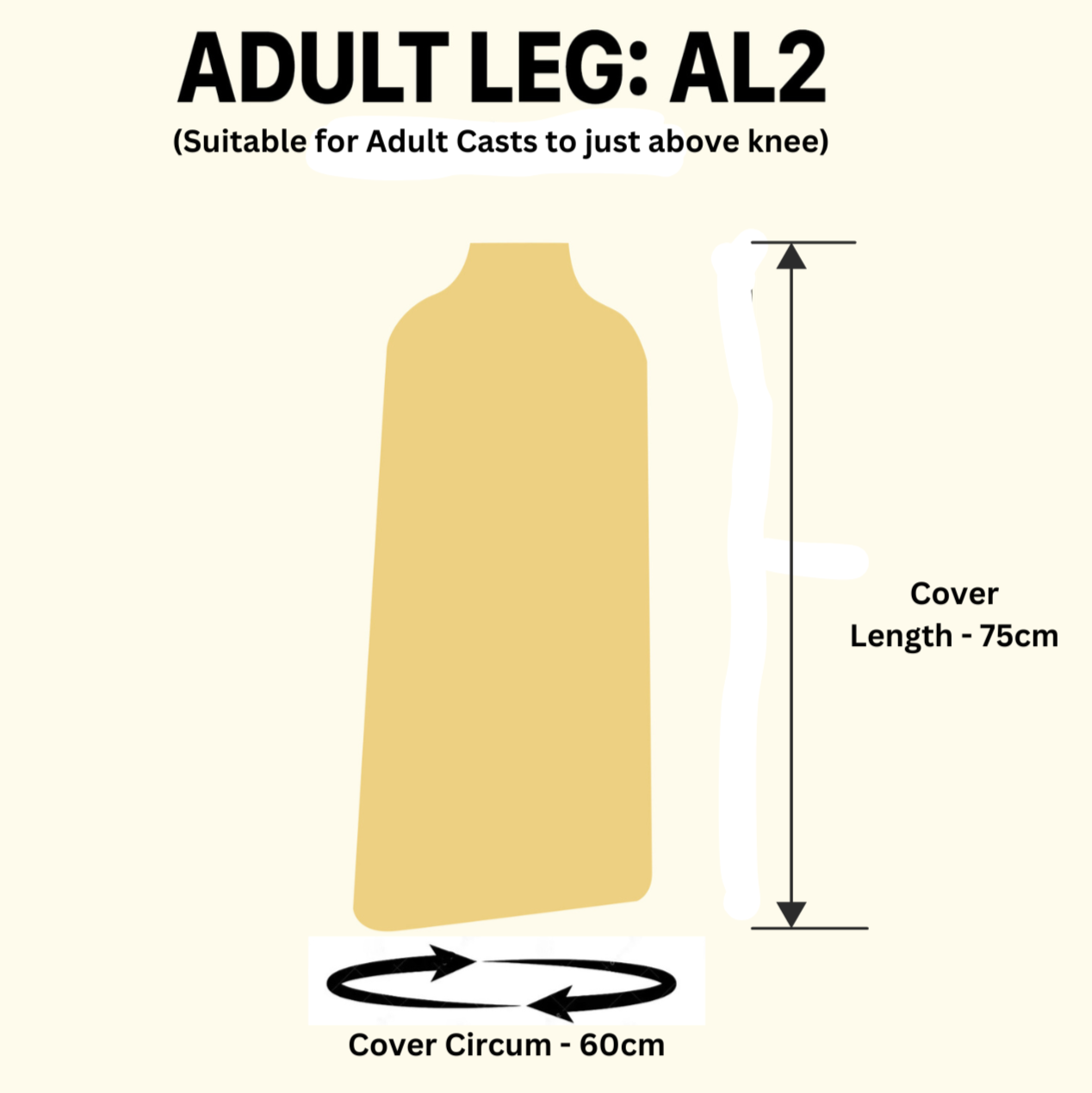 Adult Leg - Size 2 (AL2)