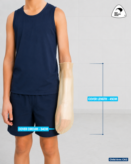Waterproof Cast Cover for Child Arm - Size 2 (CA2)