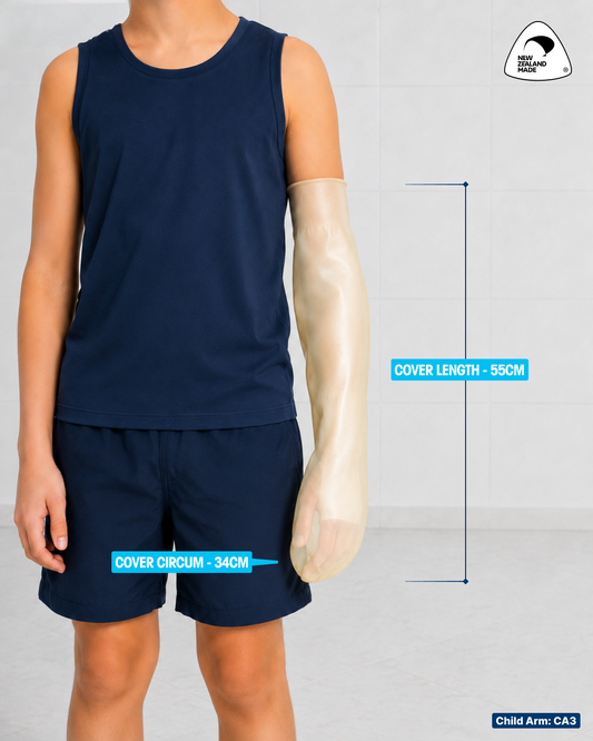 Waterproof Cast Cover for Child Arm - Size 3 (CA3)