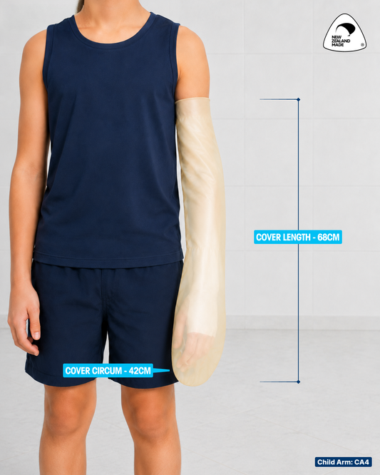 Waterproof Cast Cover for Child Arm - Size 4 (CA4)