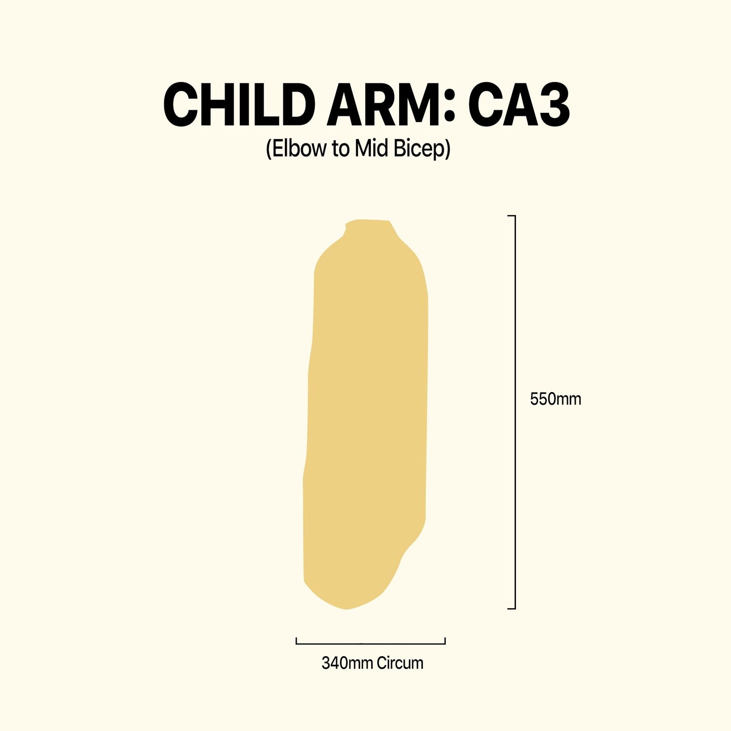 Child Arm - Size 3