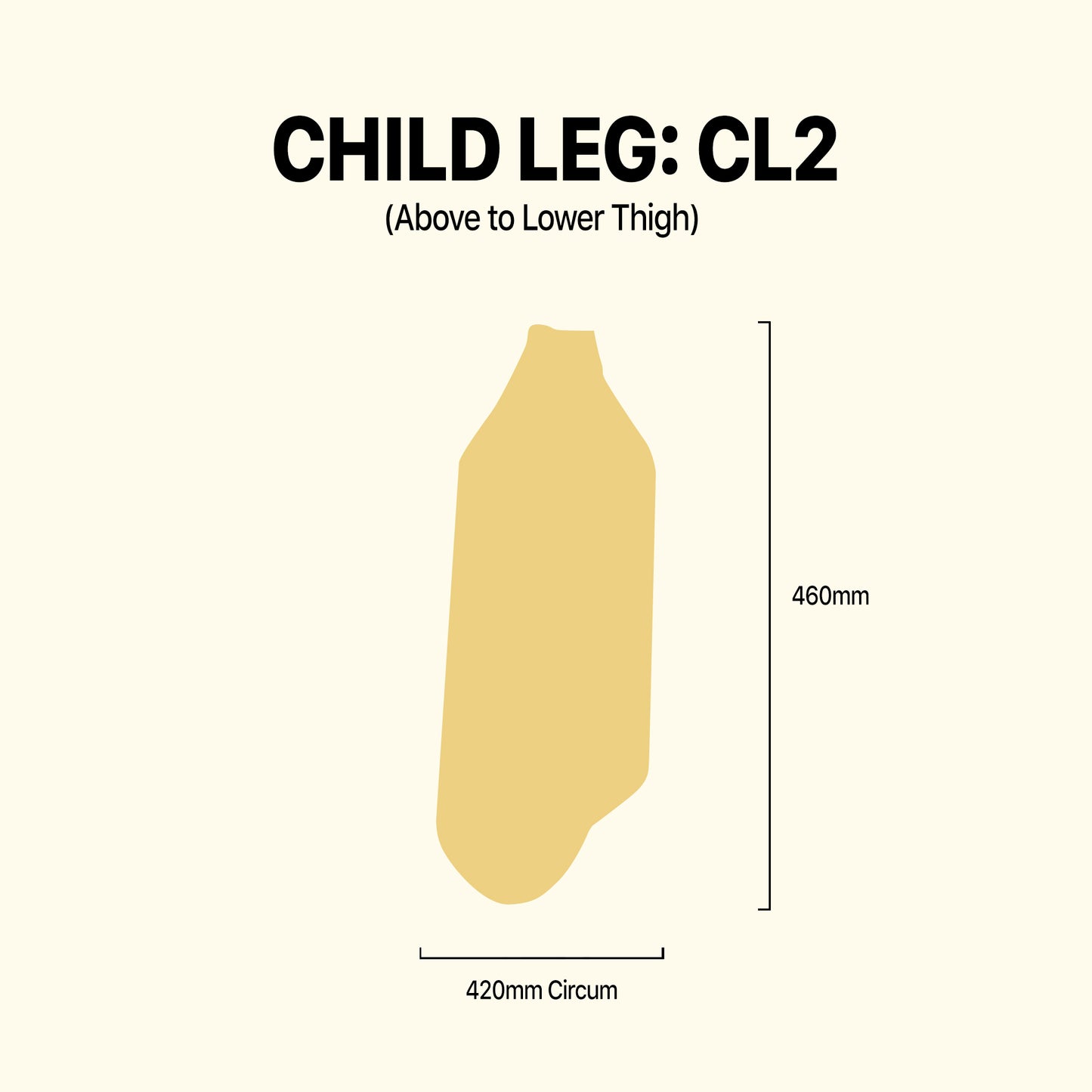 Child Leg - Size 2