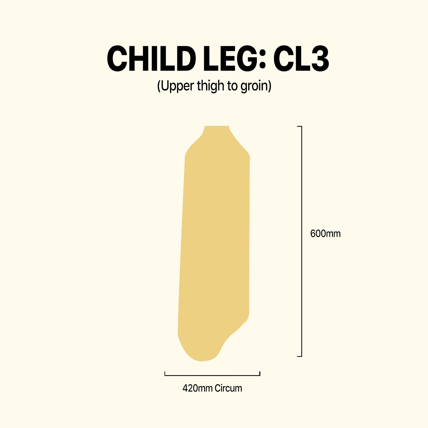 Child Leg - Size 3