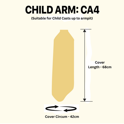 Waterproof Cast Cover for Child Arm - Size 4 (CA4)