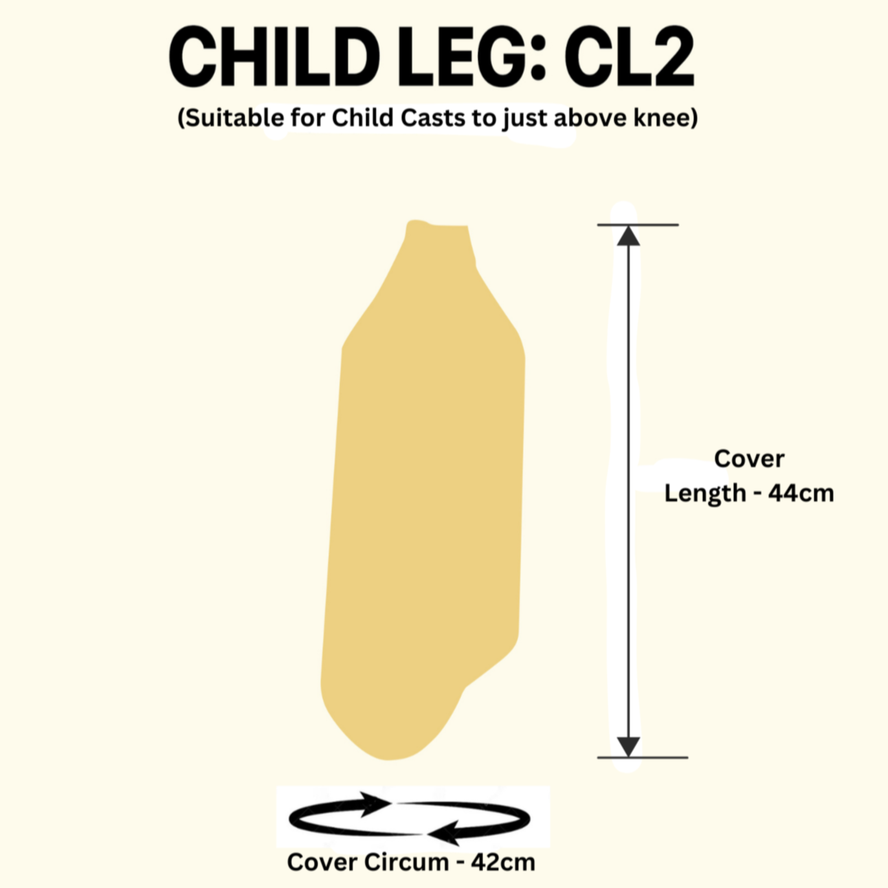 Child Leg - Size 2 (CL2)