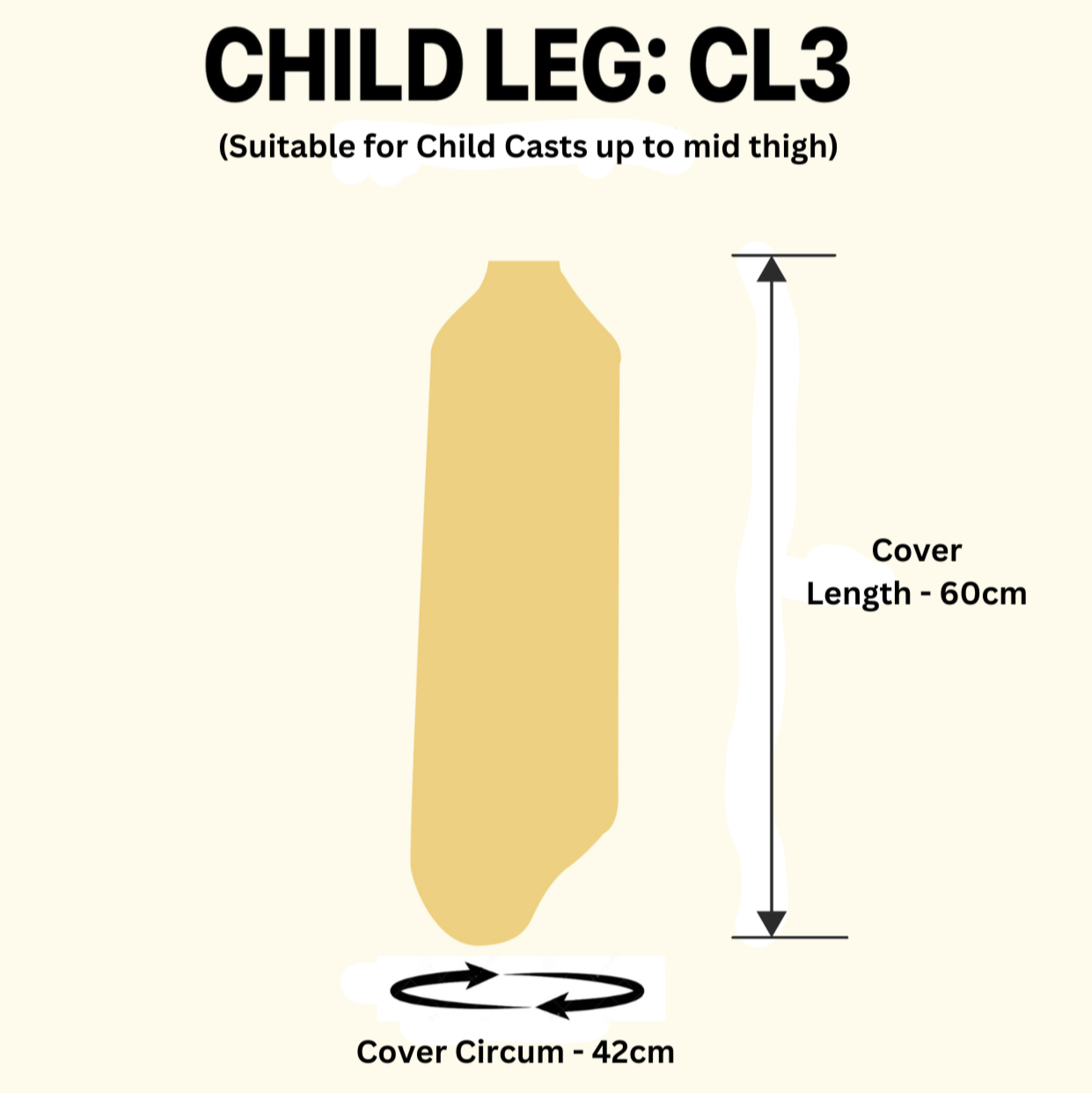 Child Leg - Size 3 (CL3)