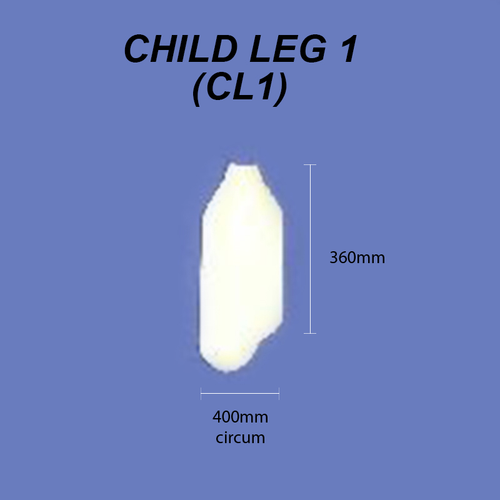 Child Leg - Size 1 (Lower Leg)