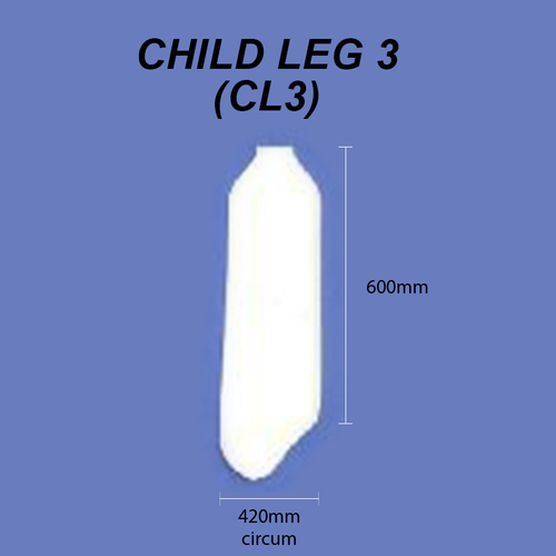 Child Leg - Size 3 (Full Leg)