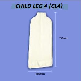 Child Leg - Size 4 (XL Full Leg)